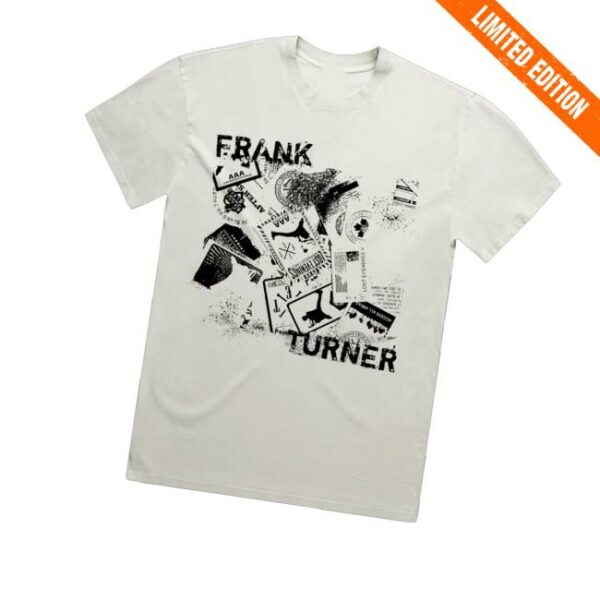 Frank Turner Merch Store The Next 10 Years Collage T-Shirt