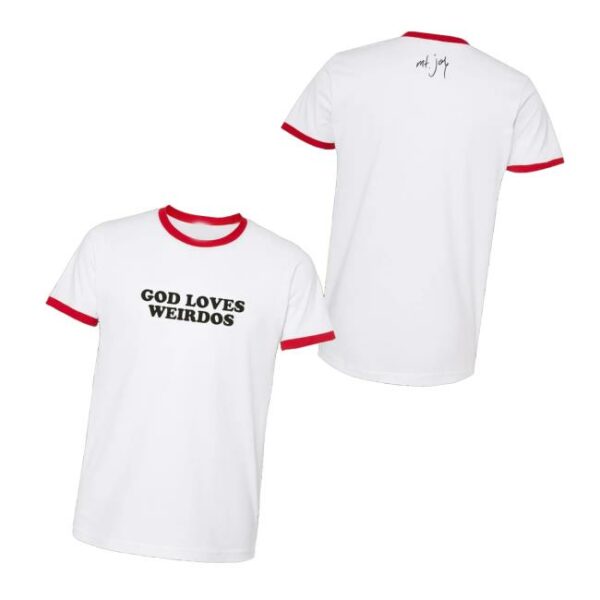 Mt Joy Band Store Merch God Loves Weirdos Tee
