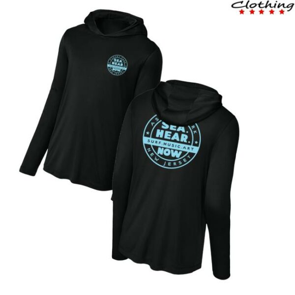 Seahearnowfestival Merch Store Hooded Performance Long Sleeve Tee