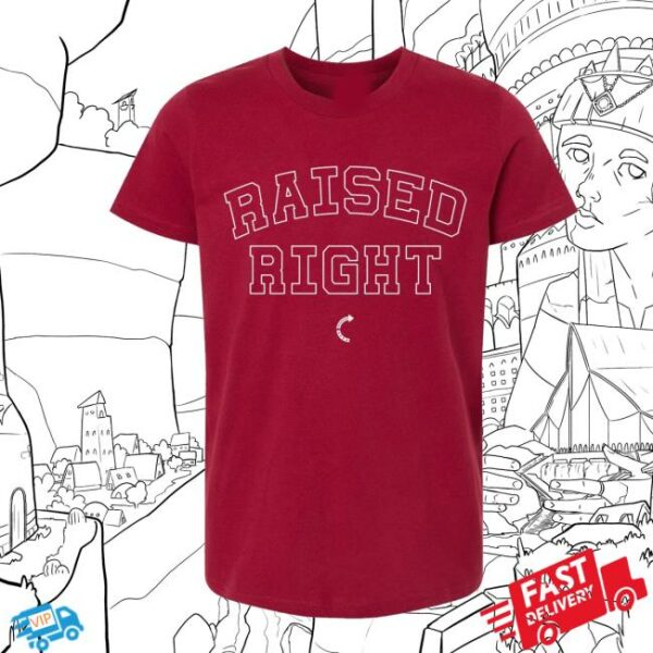 Tpusa Merch Store Raised Right T-Shirt