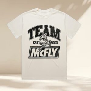 Mcfly Store Merch Team Mcfly Ecru T-Shirt