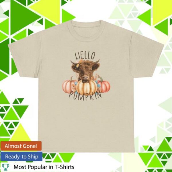 Katievanslyke Store Merch Hello Pumpkin T-Shirt