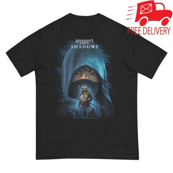 Ubisoft Gear Shop Store Merch Assassin’s Creed Shadows Claws Of Awaji T-Shirt