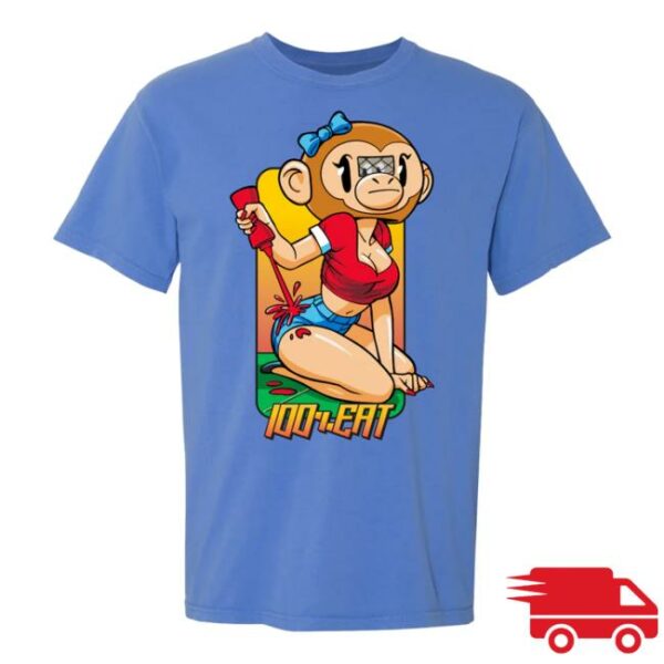 100Percenteat Store Merch Monkey Hookup Tee
