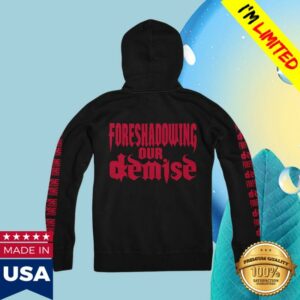 Merchnow Store Skinless Foreshadowing Our Demise Black Zip-Up Hoodie