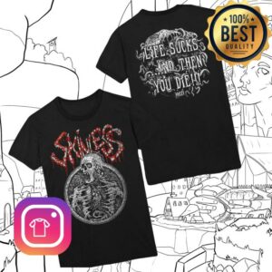 Merchnow Store Skinless Life Sucks Decay Black T-Shirt