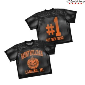 Hot Mulligan Store Merch Haunt Mulligan Crop Jersey