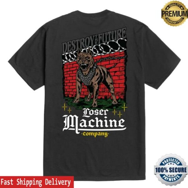 Tillys Store Merch Loser Machine Guard Dog Mens Tee