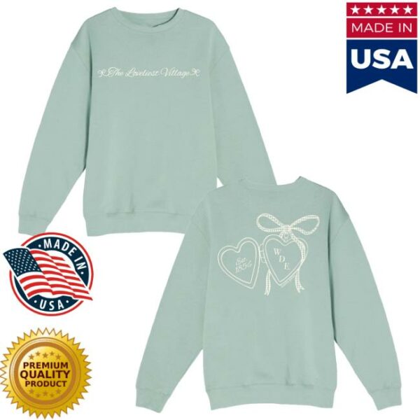 Jnj Apparel Store Merch Auburn Locket Crewneck