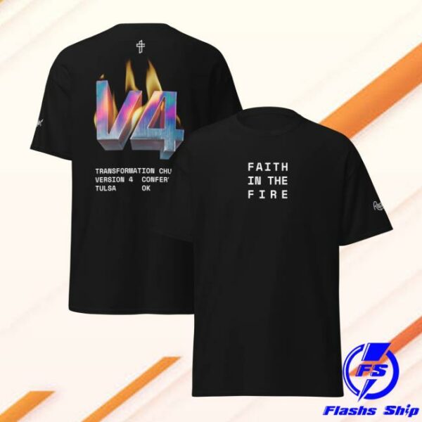 Therepresentstore Merch Shop Faith In The Fire T-Shirt