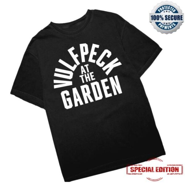 Vulfpeck Store Merch Vulfpeck At The Garden Black T-Shirt