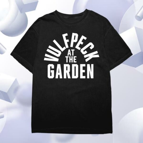 Vulfpeck Store Merch Vulfpeck At The Garden Black T-Shirt