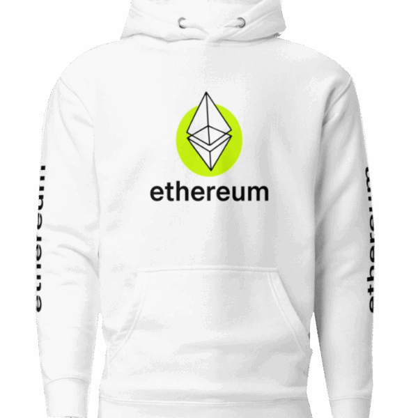 Crypto Goodies Store Merch Ethereum Green Genesis Hoodie