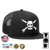 kenny pirates press records store merch teenage bottlerocket logo white on black snapback hat