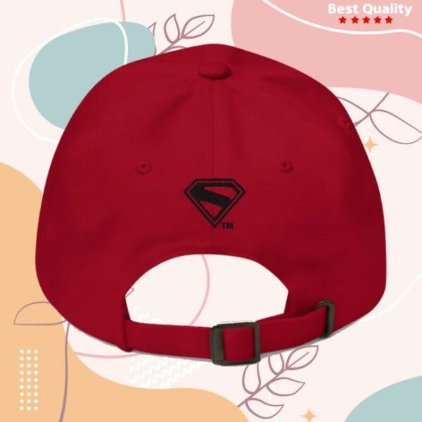 Dc Store Merch Superman 2025 Movie Big Belly Burger Logo Embroidered Dad Hat