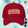 kenny dc store merch superman 2025 movie big belly burger logo embroidered dad hat