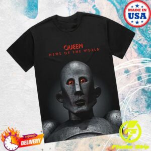 Queenonlinestore Merch News Of The World Frank Black T-Shirt