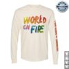 kenny forking and country store merch world on fire long sleeve tee