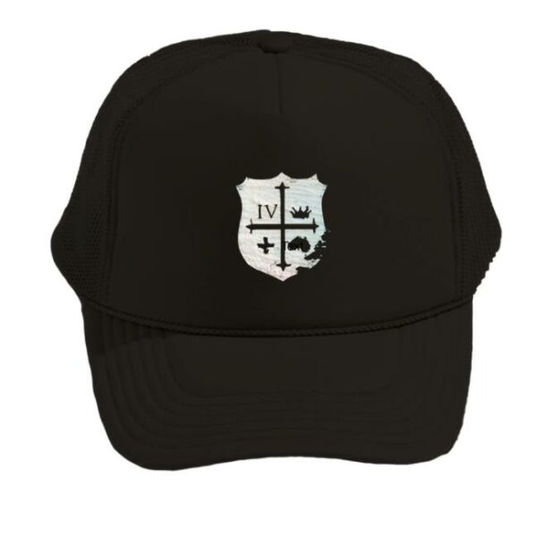 Forking And Country Store Merch World On Fire Crest Trucker Hat