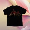 Aerosmith Store Merch Aerosmith & Yungblud  One More Time Black Hoodie