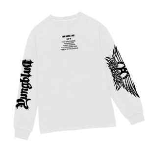 Aerosmith Store Merch Aerosmith And Yungblud One More Time White Long Sleeve