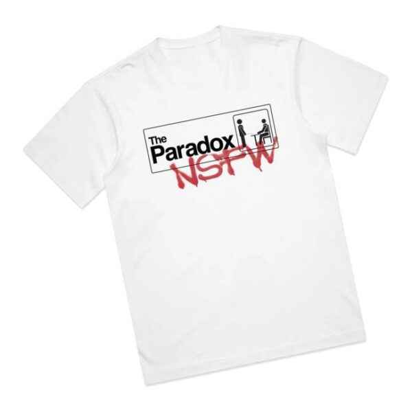The Paradox Merch Store Office White Tee