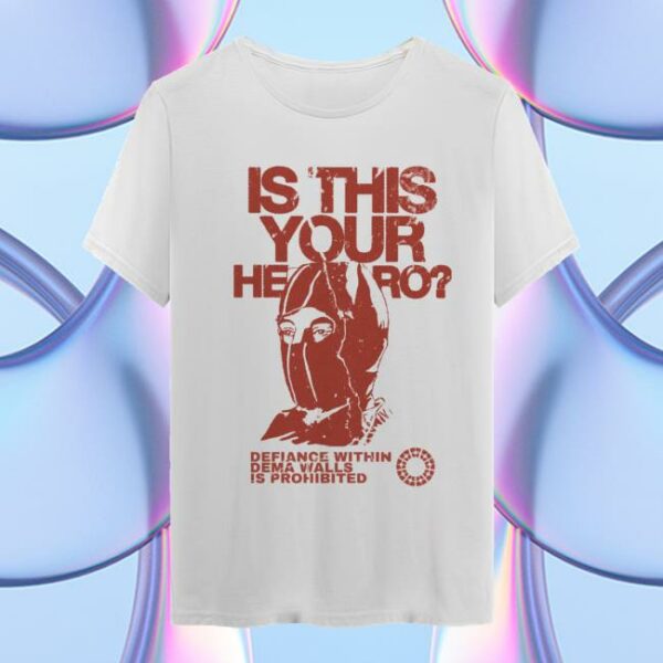 Twenty One Pilots Breach Merch Store Camisa Is This Your Hero Shirt
