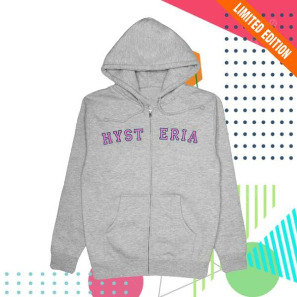 Crooked Store Merch Hysteria Zip Up Hoodie
