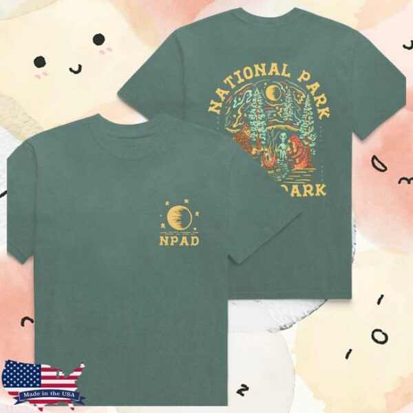 National Arkafterdark Store Merch Cryptid Campfire T-Shirt