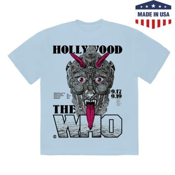 The Who Store Merch Los Angeles, Ca 2025 T-Shirt