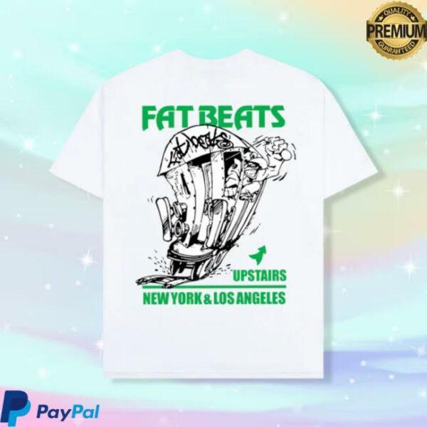 Fat Beats Store Merch Pleasures X Fat Beats 30Th Anniversary Tee