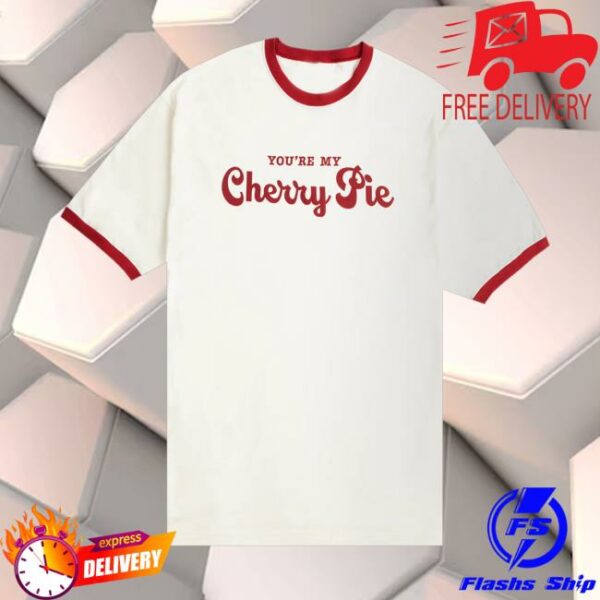 Selena Gomez Merch Store You’re My Cherry Pie Ringer T-Shirt