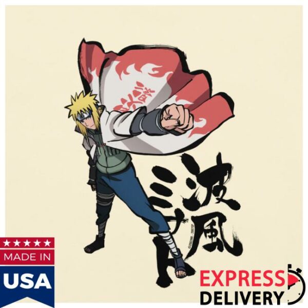 Viz Store Merch Naruto Shippuden Minato Namikaze T-Shirt