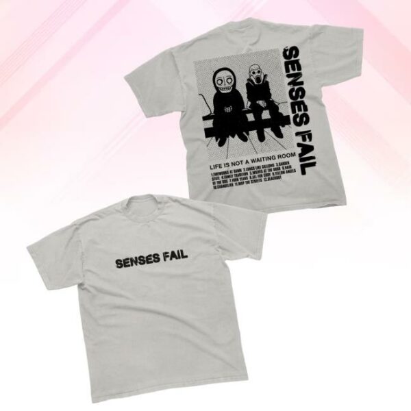 Senses Fail Mtd Store Merch Senses Fail Official Bench Tee