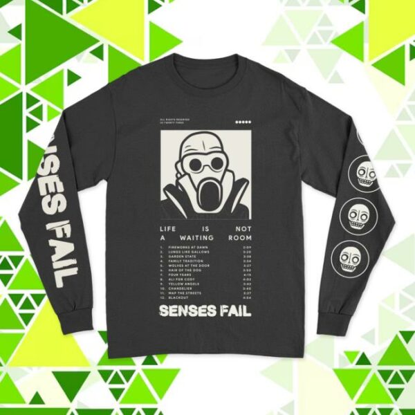 Senses Fail Mtd Store Merch Linawr Tour Long Sleeve