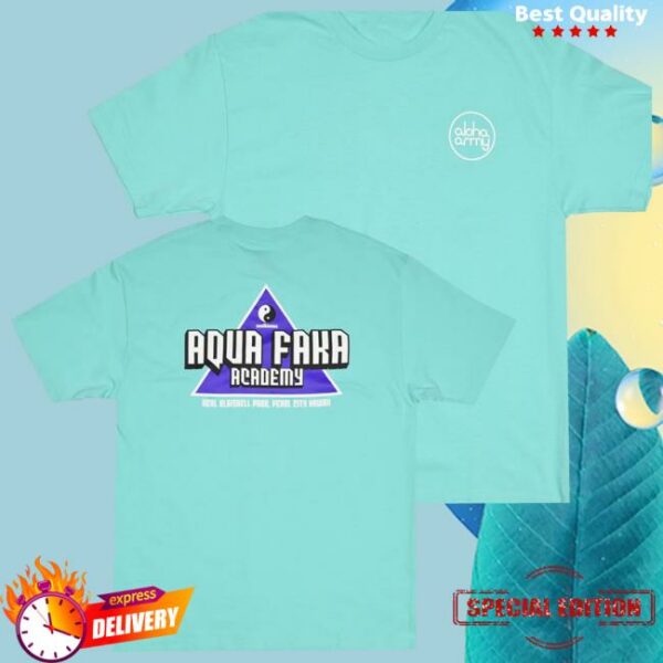 In4mation Store Merch Aloha Army X Aqua Faka Academy V2 Tee