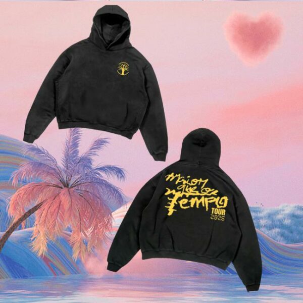 30Praum Store Merch Mqot Tour Preto Hoodie