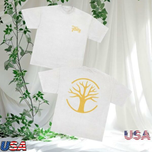 30Praum Store Merch Camiseta Mqot Tour Logo Amarelo Off White