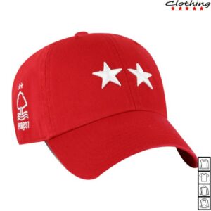 Nottingham Forest Store Merch Nffc Red Sure Shot ’47 Clean Up Cap