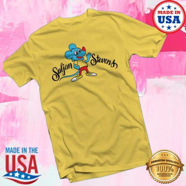 Asthmatic Kitty Store Merch Sufjan Stevens Mouse T-Shirt