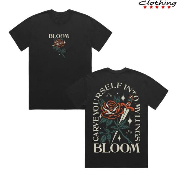 Bloom Store Merch Rose Tee
