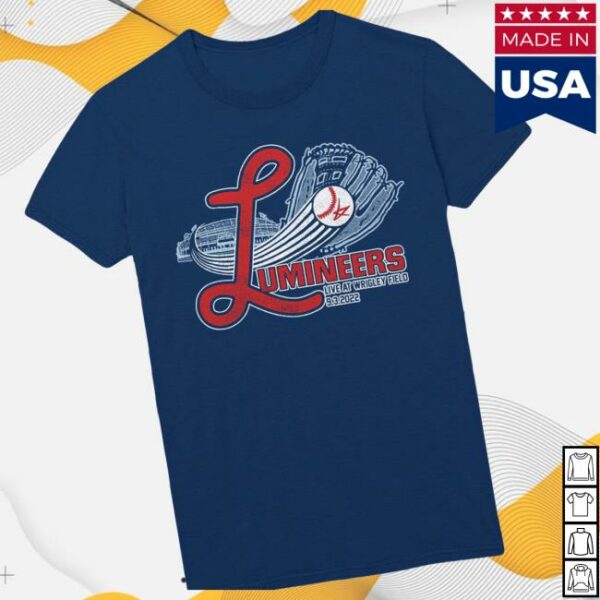 The Lumineers Store Merch Live From Wrigley Field Event Tee