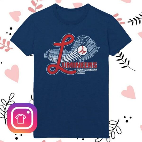 The Lumineers Store Merch Live From Wrigley Field Event Tee
