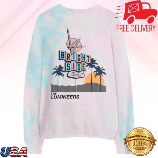 The Lumineers Store Merch Brightside Roadside Motel Crewneck Sweatshirt