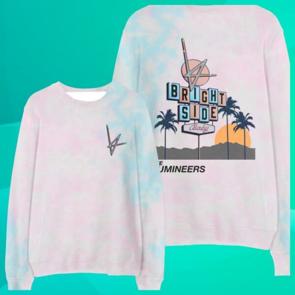 The Lumineers Store Merch Brightside Roadside Motel Crewneck Sweatshirt