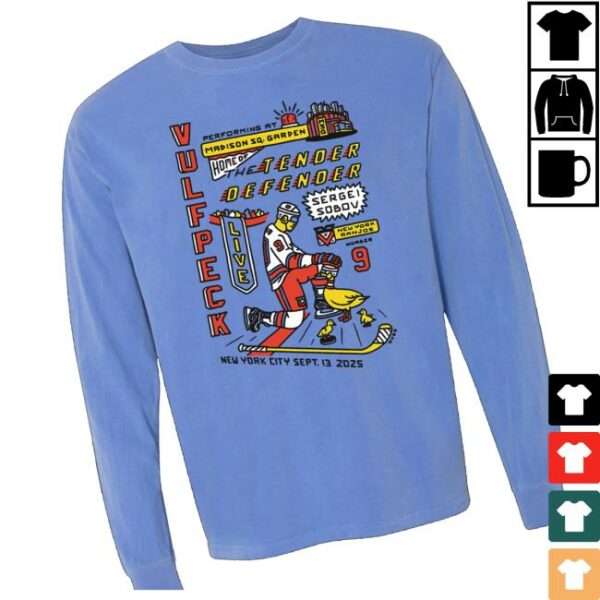 Vulfpeck Merch Store Msg’25 Long Sleeve T-Shirt