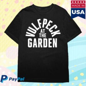 Vulfpeck Merch Store Vulfpeck At The Garden T-Shirt Black