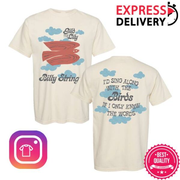 Billy Strings Merch Store Gild The Lily Tee Logan Fox