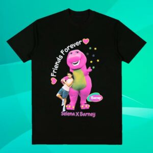 Complex Shop X Selena Gomez Barney X Selena I Love You Black Tee