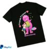 kenny Complex Shop X Selena Gomez Barney X Selena I Love You Black Teea
